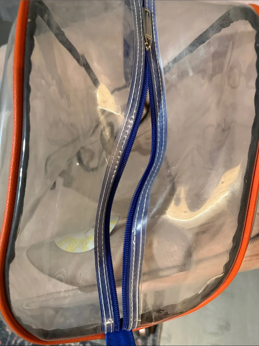 Malbon Clear Vinyl Protective Golf Caddy Cover